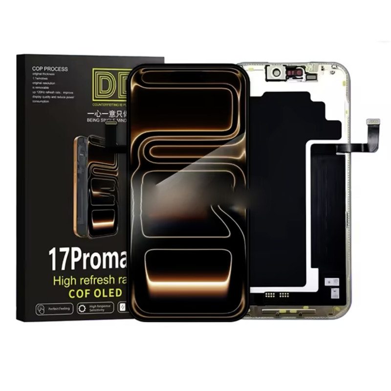 TOUCH SCREEN DISPLAY PER APPLE IPHONE 17 PRO MAX OLED HARD DD