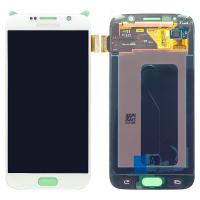 [b424] TOUCH SCREEN DISPLAY BIANCO ORIGINALE PER SAMSUNG GALAXY S6 G920 GH97-17260B