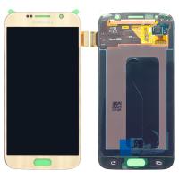 [b479] TOUCH SCREEN DISPLAY GOLD ORO PER SAMSUNG S6 G920F GH97-17260C