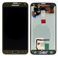 [b622] TOUCH SCREEN DISPLAY GOLD ORIGINALE SAMSUNG GALAXY S5 G900F GH97-15959C