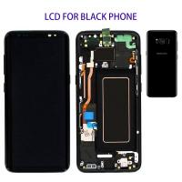 [b579] TOUCH SCREEN DISPLAY  PER SAMSUNG S8 G950F GH97-20457A NERO SERVICE PACK