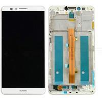 [f571] TOUCH SCREEN DISPLAY PER HUAWEI MATE 7 CON FRAME BIANCO