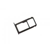 [f814] CARRELLO SIM PER HUAWEI P10 NERO SIM TRAY