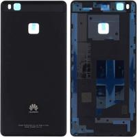 [f207] SCOCCA POSTERIORE NERA HUAWEI P9 LITE GUSCIO COVER BATTERIA NERO BLACK RICAMBIO