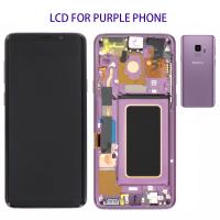 [b1145] TOUCH SCREEN DISPLAY PER SAMSUNG S9 PLUS G965 PURPLE VIOLA ORIGINALE