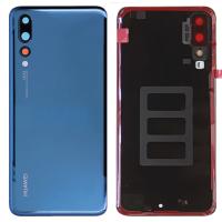 [f601] COPRIBATTERIA BACK COVER PER HUAWEI P20 PRO BLU