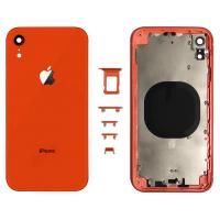 [a1182] SCOCCA COPRIBATTERIA BACK COVER PER APPLE IPHONE XR ARANCIONE