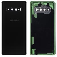 [b918] COPRIBATTERIA SCOCCA POSTERIORE PER SAMSUNG S10 PLUS NERO G975