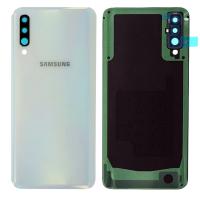 [b1171] SCOCCA COPRIBATTERIA BACK COVER PER SAMSUNG GALAXY A50 A505 BIANCO