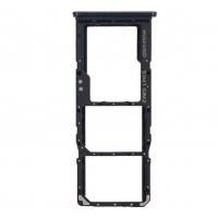 [b3226] CARRELLO SIM TRAY PER SAMSUNG GALAXY A705 A70 NERO