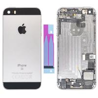 [a1250] SCOCCA COPRIBATTERIA PER APPLE IPHONE SE NERO SPACE GREY