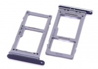 [b3870] CARRELLO SIM TRAY PER SAMSUNG GALAXY G960 S9 G965 GRIGIO