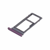 [b3874] CARRELLO SIM TRAY PER SAMSUNG GALAXY G960 S9 G965 S9 PLUS VIOLA