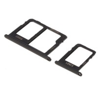 [b1157] CARRELLO SIM PER SAMSUNG GALAXY J6 2018 J600 SIM TRAY NERO BLACK