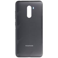 [t750] COPRIBATTERIA BACK COVER PER XIAOMI POCOPHONE POCO F1 NERO