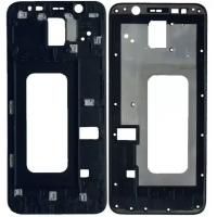 [B1726] MIDDLE FRAME PER SAMSUNG A605 A6 PLUS NERO