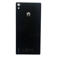 [f032] SCOCCA POSTERIORE NERA HUAWEI ASCEND P7 NERO BACK COVER COPRI BATTERIA RICAMBIO