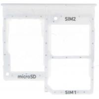 [b1303] CARRELLO SIM PER SAMSUNG GALAXY A20E A202 BIANCO SIM TRAY