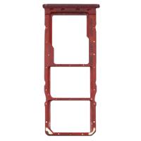 [b2549] CARRELLO SIM TRAY PER SAMSUNG GALAXY A205 A20 ROSSO