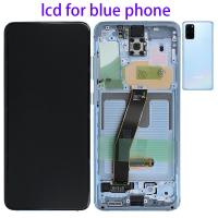 [b1185] TOUCH SCREEN DISPLAY ORIGINALE PER SAMSUNG GALAXY S20 BLU G980F