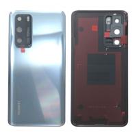 [f1514] COPRIBATTERIA BACK COVER PER HUAWEI P40 SILVER