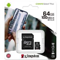 [r181] MICRO SD KINGSTON CANVAS SELECT PLUS CLASS10 UHS-I SDCS2 64GB