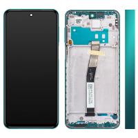 [t325] TOUCH SCREEN DISPLAY PER XIAOMI REDMI NOTE 9 PRO REDMI NOTE 9S CON FRAME VERDE