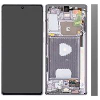 [b1478] TOUCH SCREEN DISPLAY ORIGINALE PER SAMSUNG GALAXY NOTE 20 N980 N981 GREY