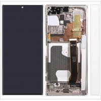 [b1630] TOUCH SCEEN DISPLAY ORIGINALE PER SAMSUNG GALAXY NOTE 20 ULTRA 5G N986 N985 BIANCO