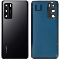 [f1662] COPRIBATTERIA BACK COVER PER HUAWEI P40 NERO