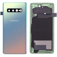 [b3928] COPRIBATTERIA BACK COVER ORIGINAL PER SAMSUNG GALAXY G973 S10 SILVER