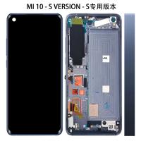 [t269] TOUCH SCREEN DISPLAY ORIGINALE PER XIAOMI MI 10 5G / MI 10 PRO VERSIONE S CON FRAME GRIGIO