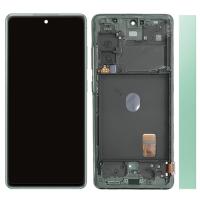 [b1555] TOUCH SCREEN DISPLAY ORIGINALE PER SAMSUNG GALAXY S20 FE G780 COULD MINT GREEN VERDE