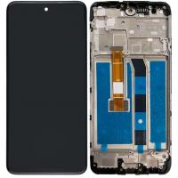 [d229] TOUCH SCREEN DISPLAY PER LG K42 CON FRAME NERO K420EMW