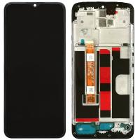 [y335] TOUCH SCREEN DISPLAY PER OPPO A5 2020 CON FRAME NERO