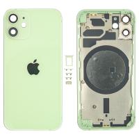 [a2286] SCOCCA COPRIBATTERIA BACK COVER PER APPLE IPHONE 12 MINI VERDE