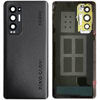 [y369] COPRIBATTERIA BACK COVER PER OPPO FIND X3 NEO / RENO 5 PRO 5G NEO NERO