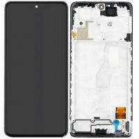 [t563] TOUCH SCREEN DISPLAY ORIGINALE XIAOMI PER REDMI NOTE 10 PRO 4G NERO TARNISH