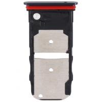 [h124] CARRELLO SIM TRAY PER MOTOROLA MOTO EDGE 5G XT2063 NERO