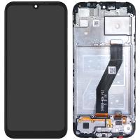 [h095] TOUCH SCREEN DISPLAY PER MOTOROLA MOTO E6I XT2053-6 CON FRAME NERO