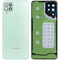 [b2596] COPRIBATTERIA BACK COVER PER SAMSUNG GALAXY A225 A22 4G CON VETRO FOTOCAMERA VERDE