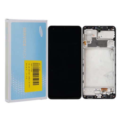 [b1814] TOUCH SCREEN DISPLAY PER SAMSUNG GALAXY M32 M325 NERO