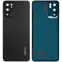 [y482] COPRIBATTERIA BACK COVER PER OPPO RENO 6 5G NERO