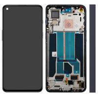 [e131] TOUCH SCREEN DISPLAY PER ONE PLUS NORD 2 5G CON FRAME NERO