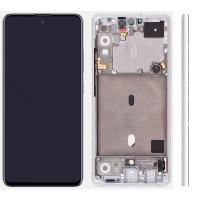 [b2990] TOUCH SCREEN DISPLAY ORIGINALE PER SAMSUNG GALAXY A516 A51 5G CON FRAME BIANCO