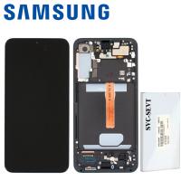 [b2108] TOUCH SCREEN DISPLAY ORIGINALE PER SAMSUNG GALAXY S22 PLUS S906B NERO