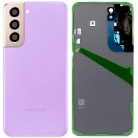 [b4209] COPRIBATTERIA BACK COVER ORIGINAL PER SAMSUNG GALAXY S906 S22 PLUS CON VETRO FOTOCAMERA VIOLA