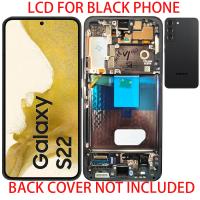 [b4370] TOUCH SCREEN DISPLAY ORIGINALE PER SAMSUNG GALAXY S22 S901 NERO