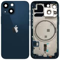 [a2401] SCOCCA COPRIBATTERIA BACK COVER PER APPLE IPHONE 13 MINI BLU