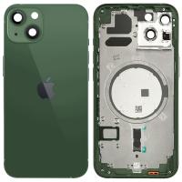 [a1877] SCOCCA COPRIBATTERIA BACK COVER PER APPLE IPHONE 13 VERDE